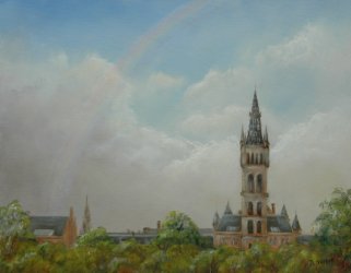 Rainbow over GU